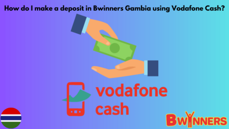 How do I make a deposit in Bwinners Gambia using Vodafone Cash?